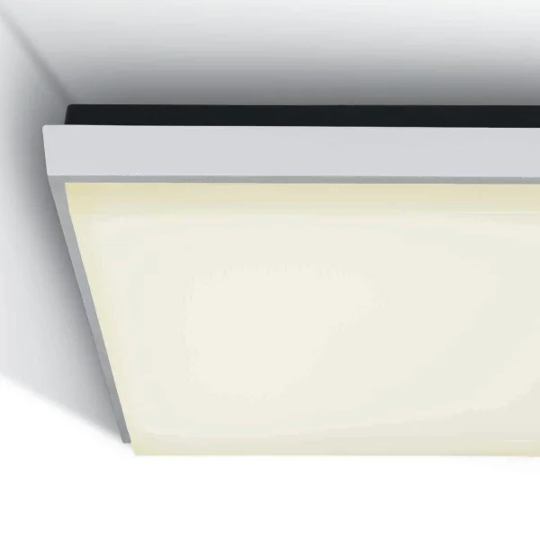ONE Light Outdoor Slim LED - plafonnier extérieur - 23,8 x 23,8 x 4,6 cm - 25W LED inclus - IP54 - blanc
