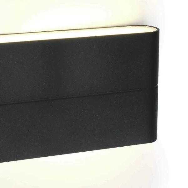 ONE Light Outdoor Slim Range - applique murale extérieure - 17,5 x 9 x 2,8 cm - 2 x 6W LED inclus - IP54 - anthracite