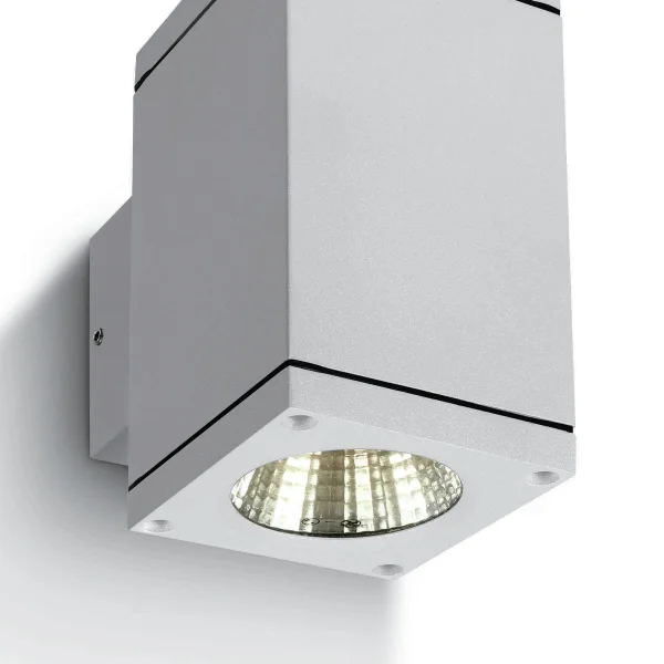 ONE Light Outdoor Wall Cylinders Up & Down Beam - applique murale extérieure - 8 x 11,4 x 14,4 cm - 2 x 6W LED inclus - IP54 - blanc