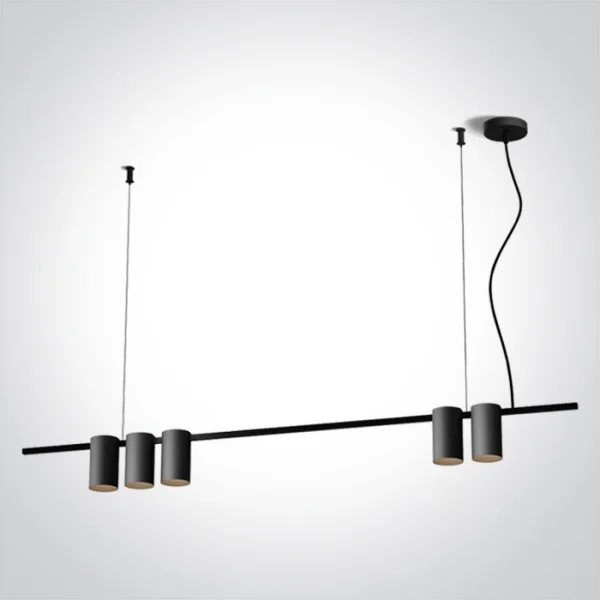ONE Light Pendants - lampe suspendue - 100 x 150 cm - noir