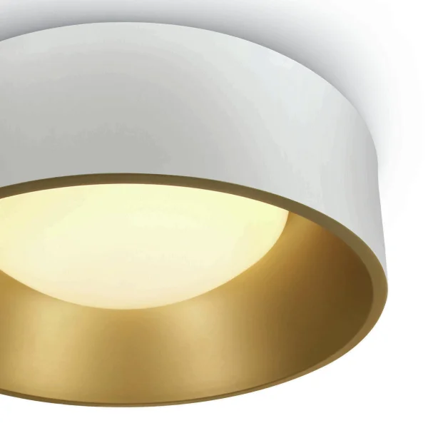 ONE Light Plafo décoratif - plafonnier - Ø 48 x 14,2 cm - 30W LED inclus - blanc