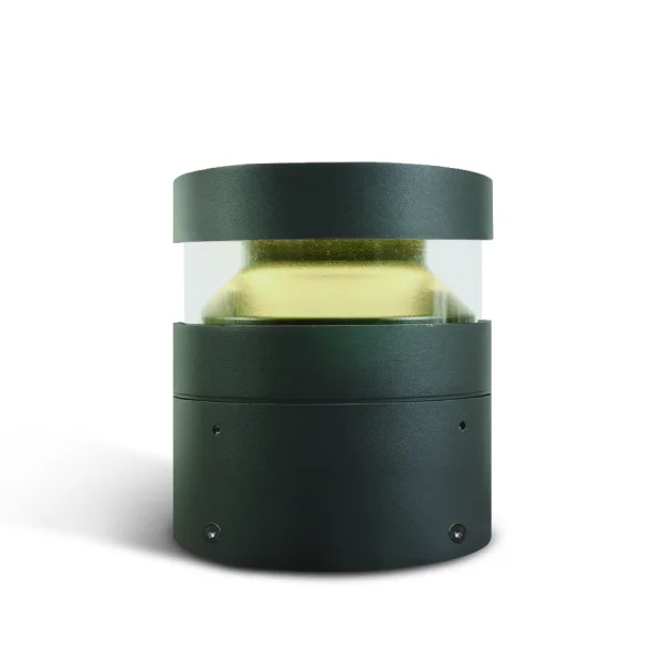 ONE Light Project Bollard - lampe de jardin - Ø 16 x 20 cm - 20W LED inclus - IP65 - anthracite - couleur de lumière blanc chaud