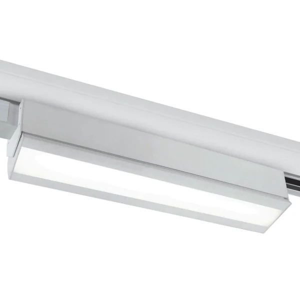 ONE Light Rail LED orientable - Système de rail triphasé - 50 x 6 x 10 cm - 40W LED inclus - blanc - couleur de lumière blanche