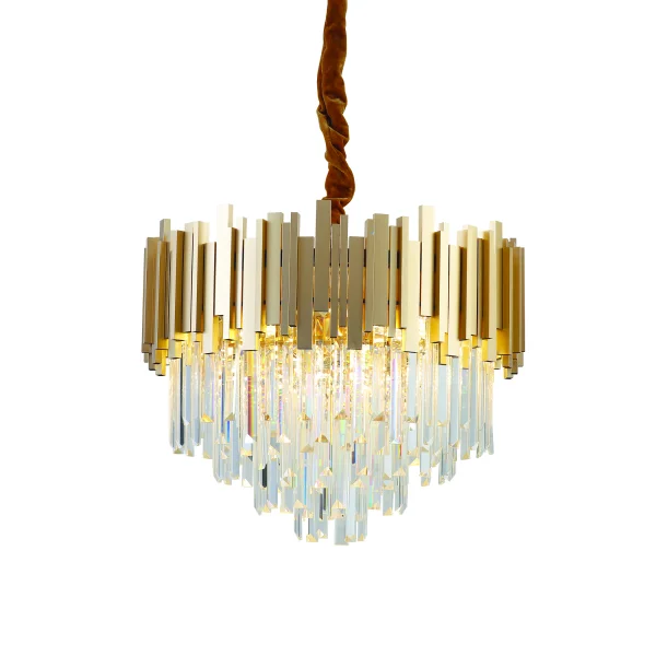 ONE Light Retro Classic Range - lampe suspendue - Ø 55 x 120 cm - laiton