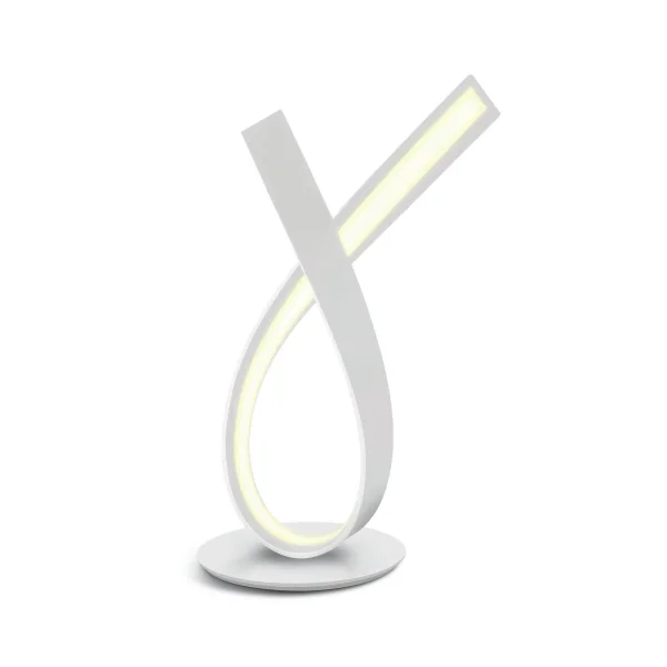 ONE Light Ribbon - lampe de table - Ø 16 x 36 cm - 10W LED inclus - blanc
