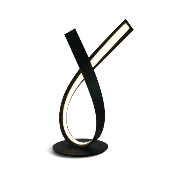 ONE Light Ribbon - lampe de table - Ø 16 x 36 cm - 10W LED inclus - noir