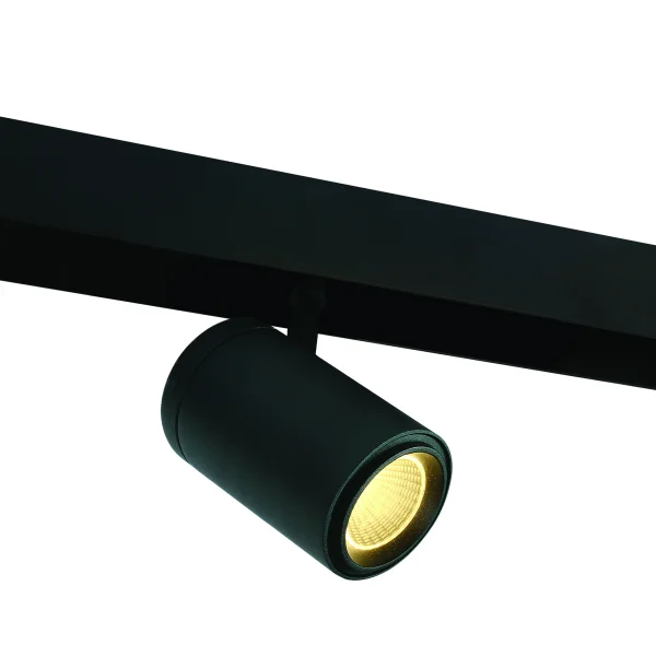 ONE Light système de rail magnétique - Track Lights - spot sur rail - Ø 7,3 x 13,6 cm - 24W LED inclus - noir