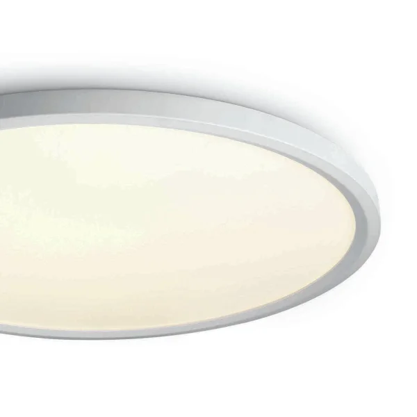 ONE Light Ultra Slim LED Floating Plafo - plafonnier - Ø 60 x 5,5 cm - 60W LED inclus - blanc - couleur de lumière blanc chaud
