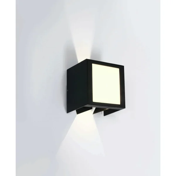 ONE Light Wall Adjustable Beams - applique murale extérieure - 14 x 12,5 x 14,5 cm - 11W LED inclus - IP54 - anthracite