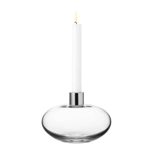 Orrefors Bougeoir Pluto Transparent