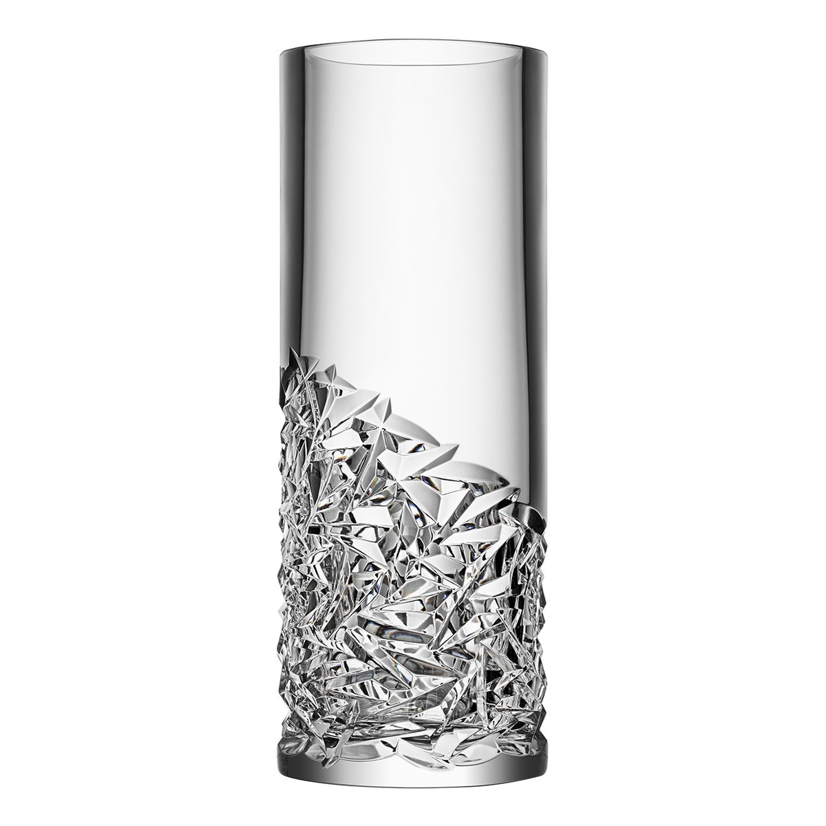 Orrefors Vase Carat 37 cm Low cut