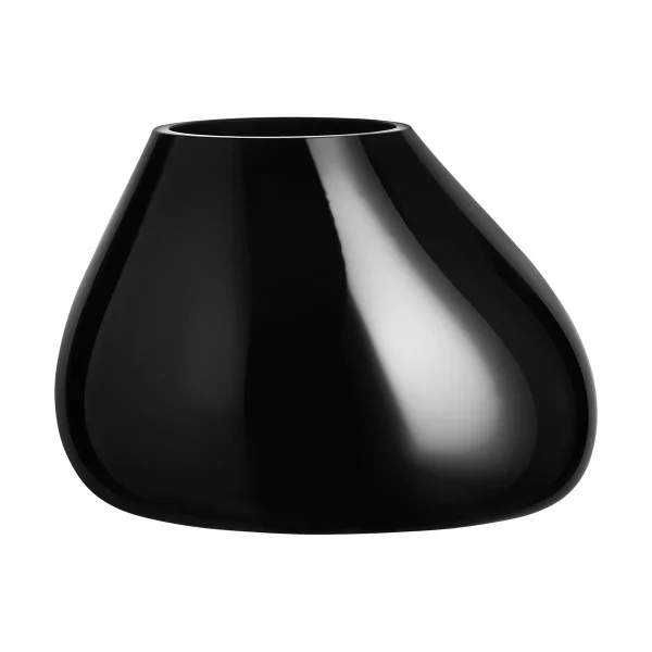 Orrefors Vase Ebon 190 mm Noir