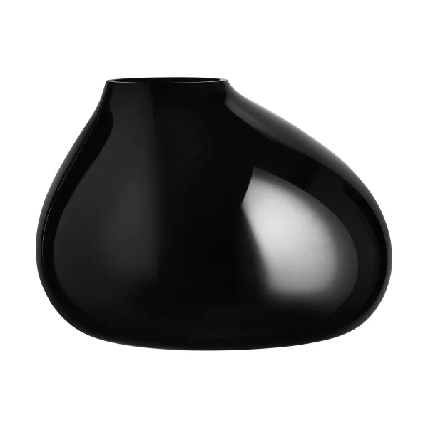 Orrefors Vase Ebon 240 mm Noir