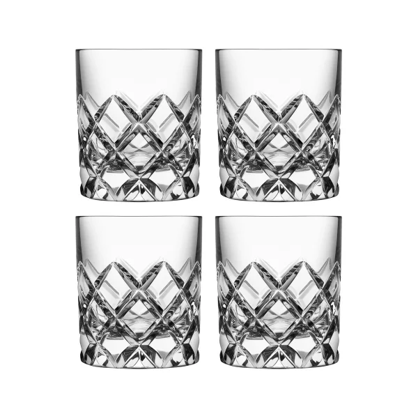 Orrefors Verre à whisky Sofiero lot de 4 Transparent