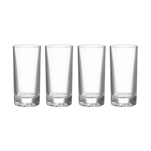 Orrefors Verre Carat highball 35 cl, lot de 4 Transparent