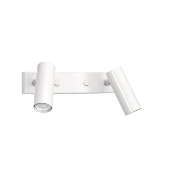 Örsjö Belysning Applique Puck Double blanc, LED