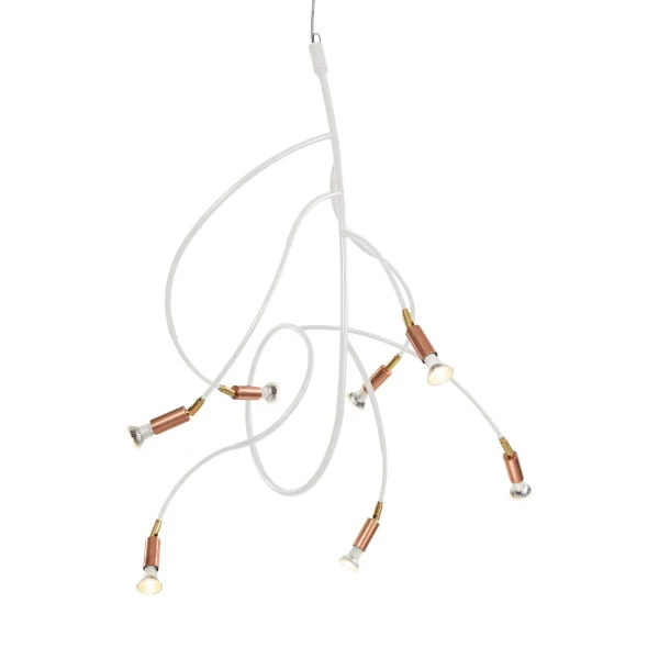 Örsjö Belysning Lampe de plafond Ranka 7 Blanc