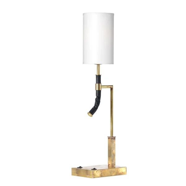 Örsjö Belysning Lampe de table Butler laiton brut