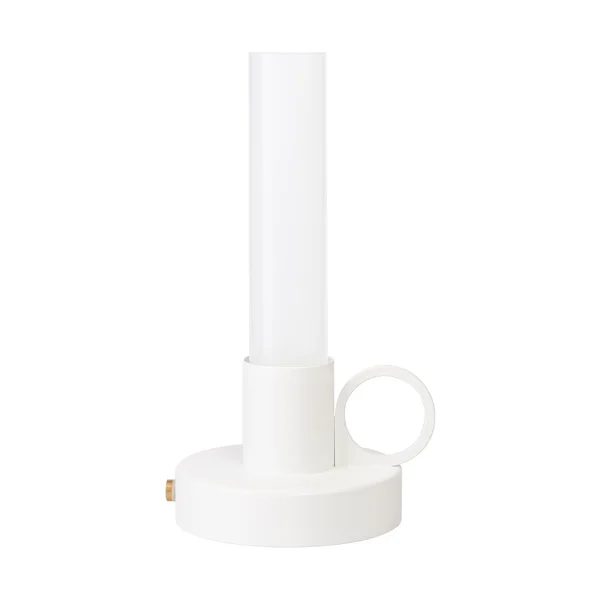 Örsjö Belysning Lampe de table portable Visir Ambience Acier blanc