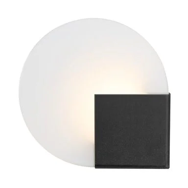 Örsjö Belysning Lampe murale Sun Ø 21 cm Noir