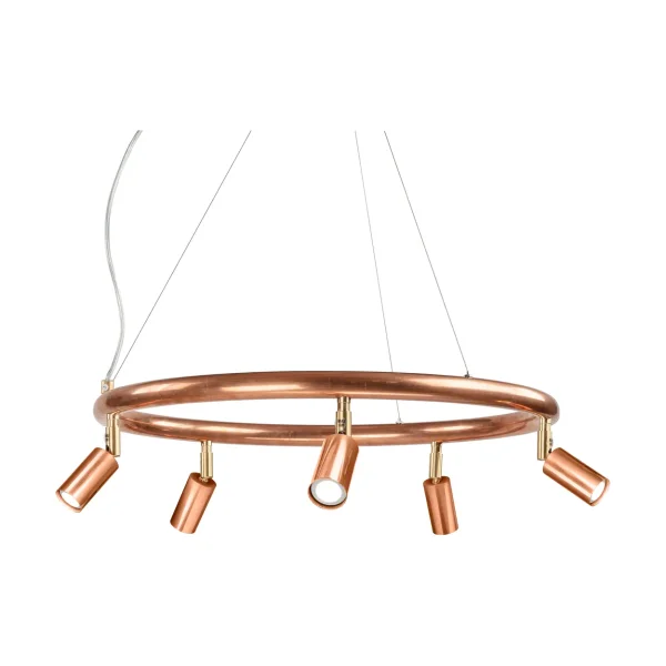 Örsjö Belysning Suspension et applique ronde Starlight Ø60 cm Cuivre brut