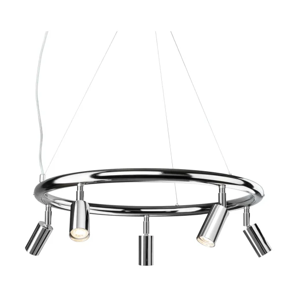 Örsjö Belysning Suspension et applique ronde Starlight Ø60 cm Laiton nickelé