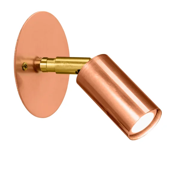 Örsjö Belysning Suspension et applique Starlight 1 plate, montage fixe Cuivre brut