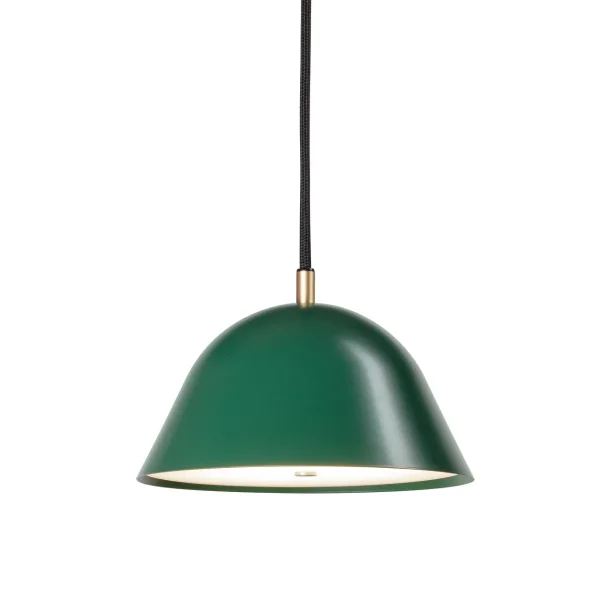 Örsjö Belysning Suspension Streck petite 11x21 cm Vert sapin RAL 6028