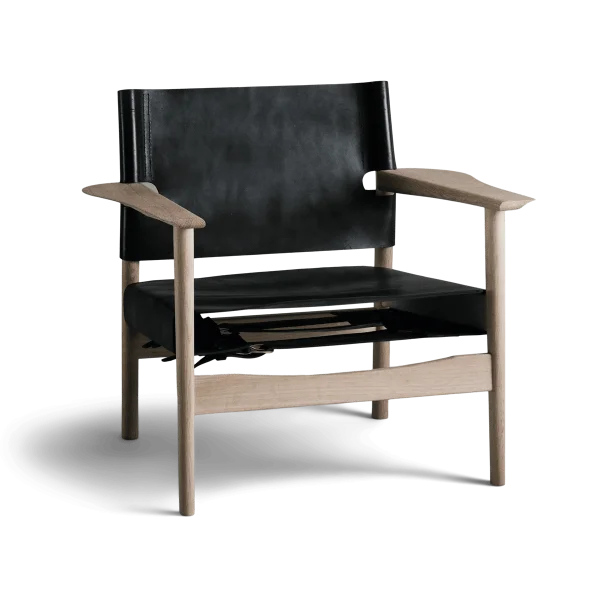 OX Denmarq Fauteuil Autumn structure en chêne traité au savon Noir