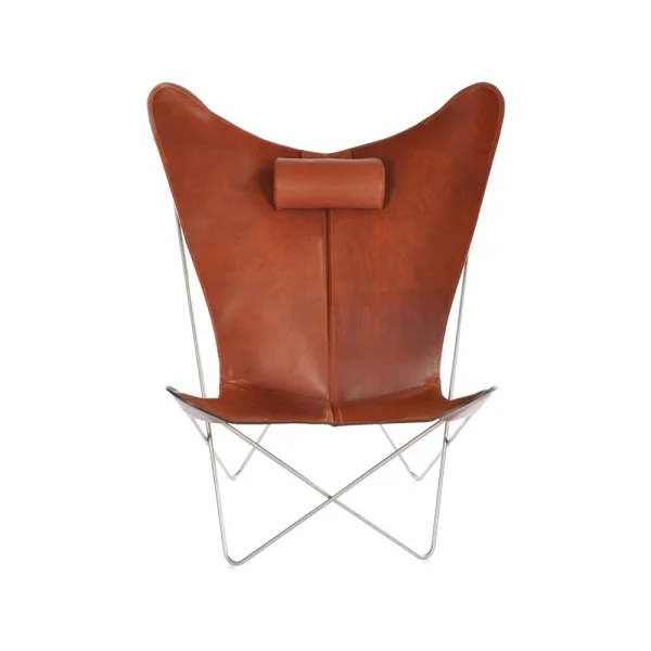 OX Denmarq Fauteuil papillon KS Chair cognac