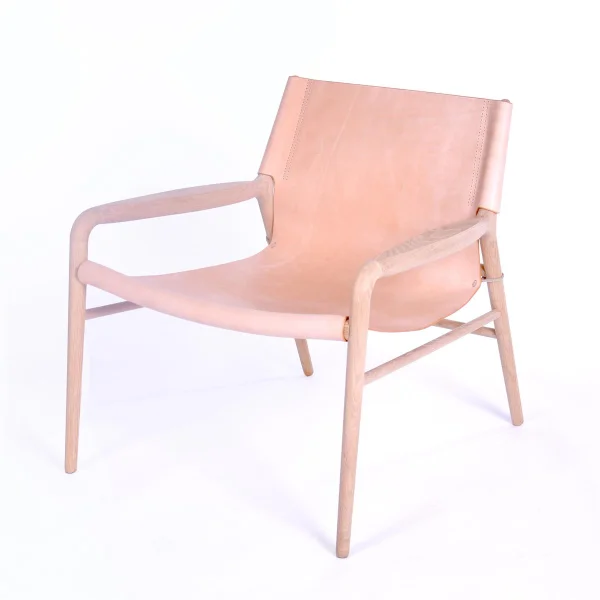 OX Denmarq Fauteuil Rama Naturel, chêne traité au savon