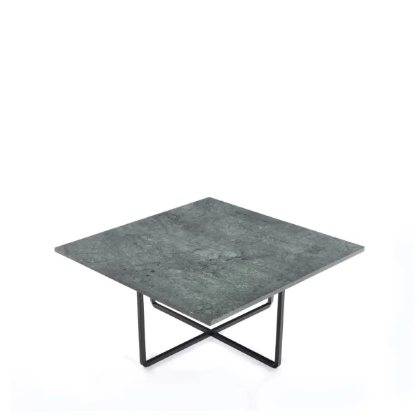 OX Denmarq Table basse Ninety marbre indien, support noir