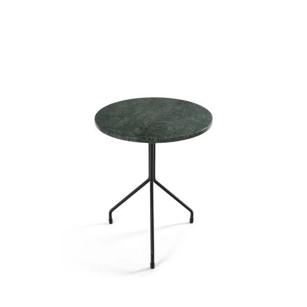 OX Denmarq Table d'appoint Allforone Green Indio-black, Ø50 cm