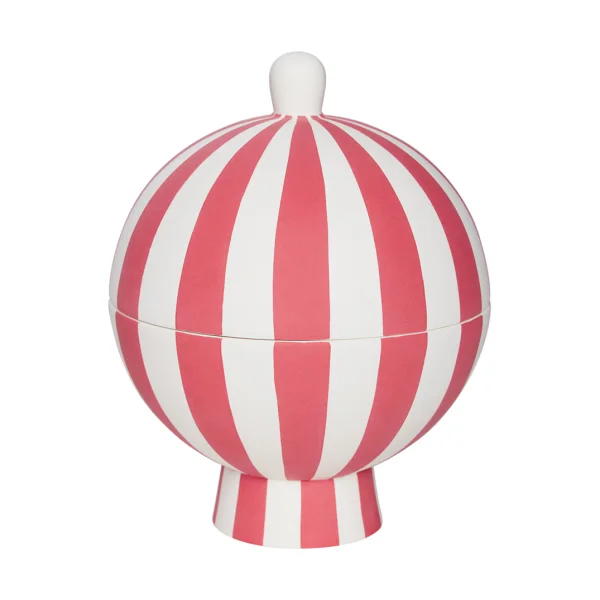 OYOY Bonbonnière Toppu large Rouge cerise