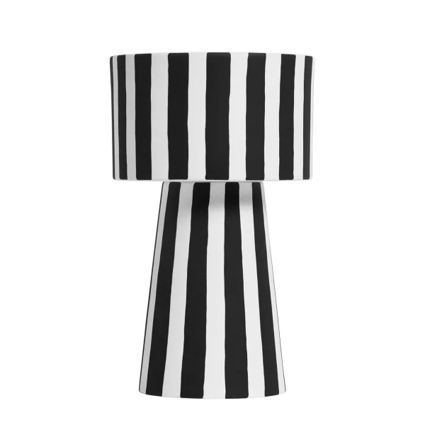 OYOY Cache-pot Toppu Ø15 cm noir-blanc