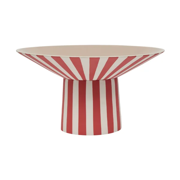 OYOY Centerpiece haut Toppu 17xØ30 cm Red-peach