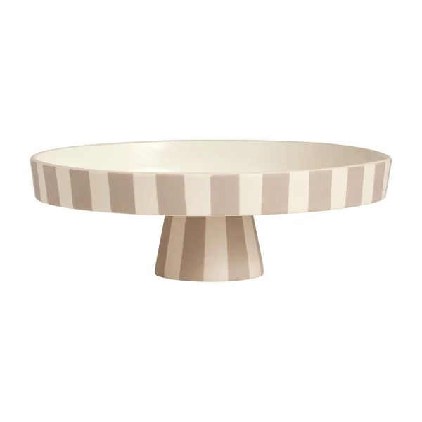 OYOY Grand plat à service Toppu Ø27 cm Clay