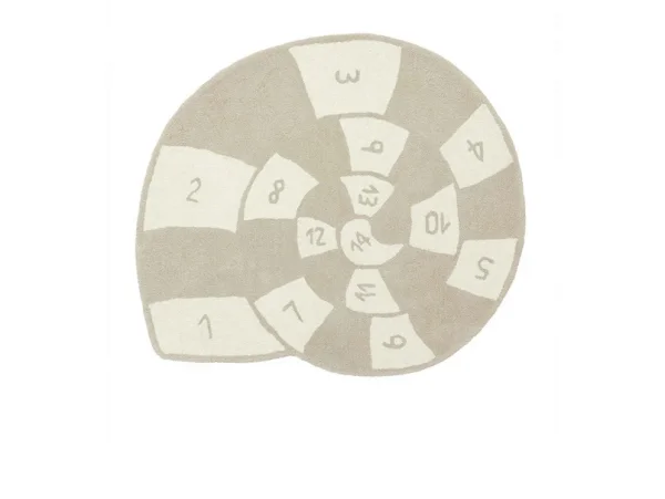 OYOY Living Design - Tapis Nautilus Hopscotch beige/naturel