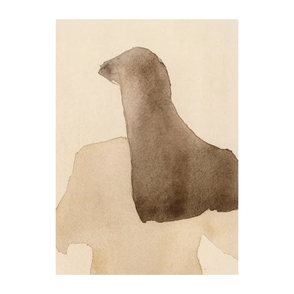 Paper Collective Affiche Long Hair 70x100 cm