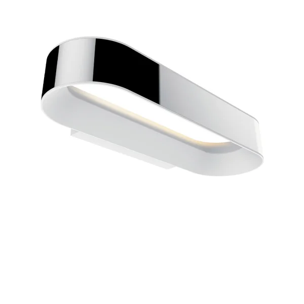 Paulmann - Agena LED Applique Murale IP44 Dim. Chrome/Mat Blanc