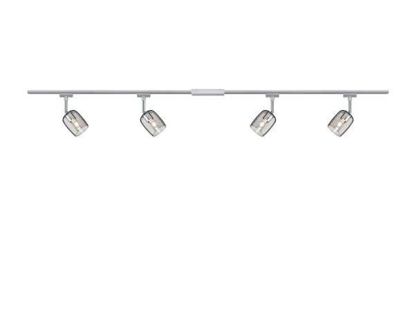 Paulmann - Blossom 4 Plafonnier Urail-set Chrome/Smoke