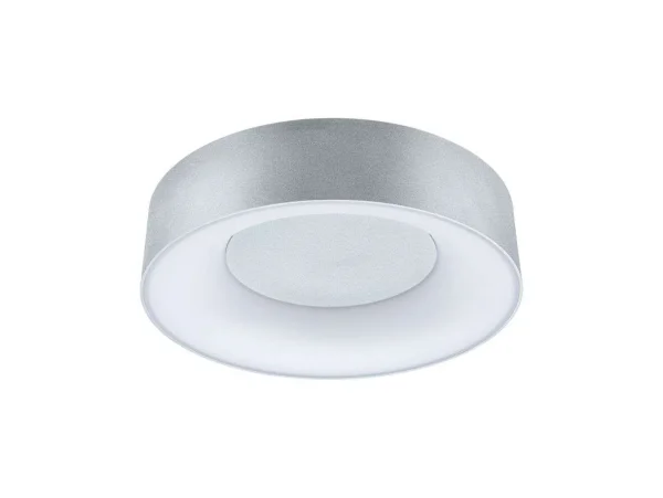 Paulmann - Casca LED Plafonnier IP44 1500lm Blanc/Matt Aluminium