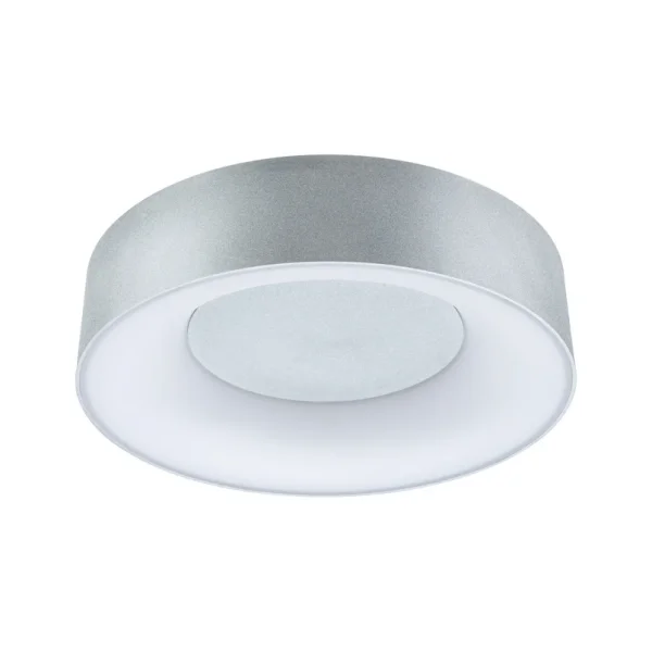 Paulmann - Casca Plafonnier LED IP44 1500lm Blanc/Aluminium mat