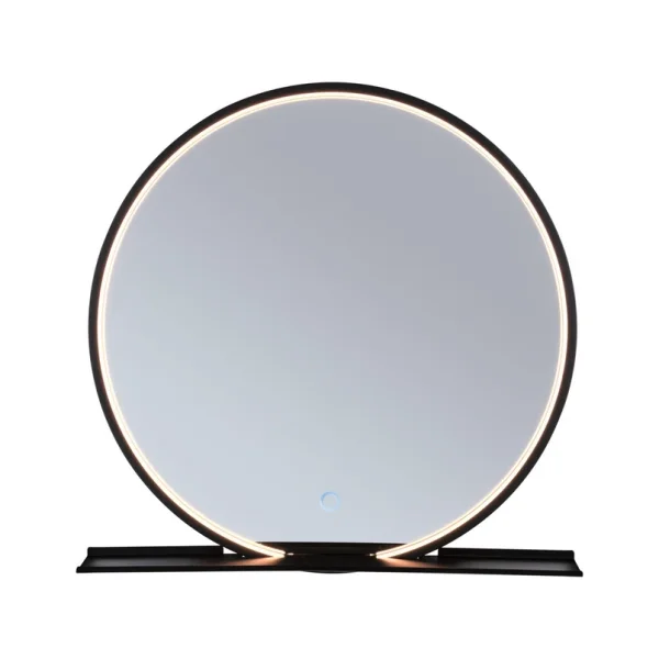 Paulmann - Miro LED Illuminated Mirror TW IP44 Amb. Mirror/Matt Black