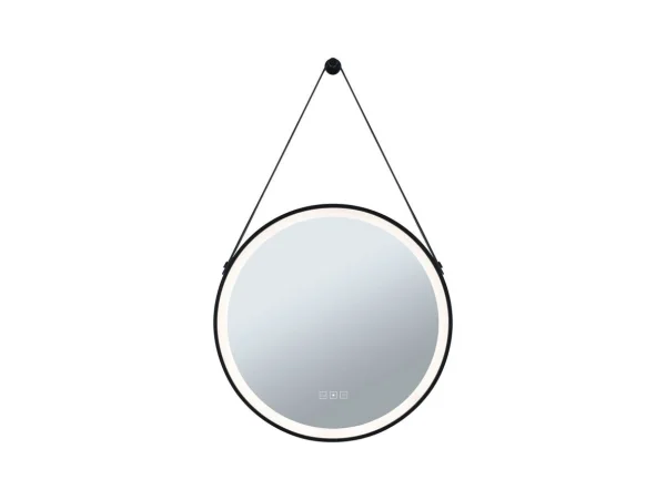 Paulmann - Mirra LED Illuminated Miroir IP44 Dim. Black/Mirror
