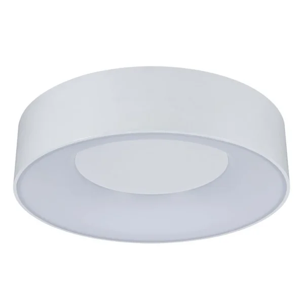 Paulmann - Plafonnier LED Casca IP44 1500lm blanc/blanc