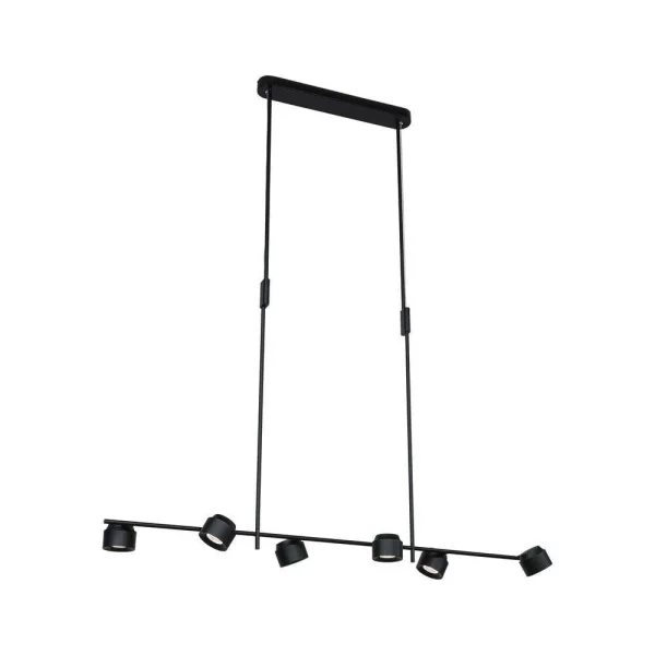 Paulmann - Puric Pane 6 Suspension Fixed 3-step Noir