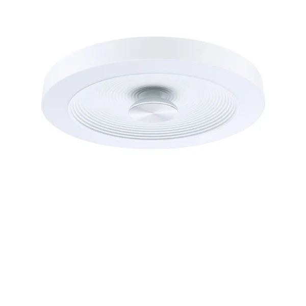 Paulmann - Volea LED Plafonnier Ø40 IP44 Dim. Blanc/Argent