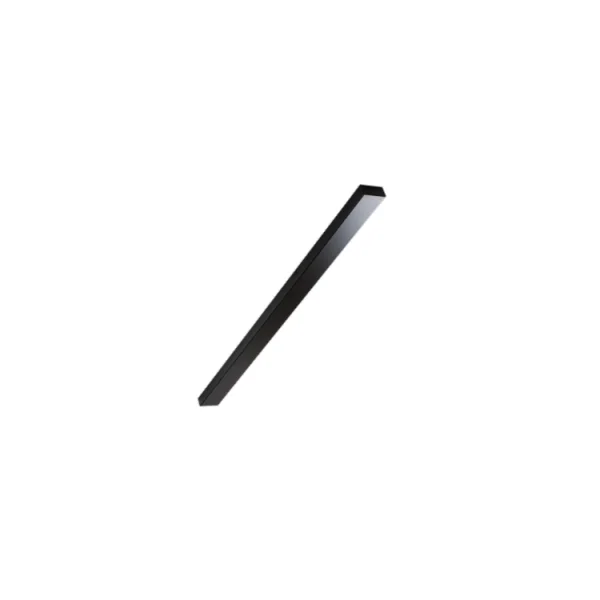 Perluci - plaque de plafond pour 5 points lumineux - 130 x 8 x 3,5 cm - noir