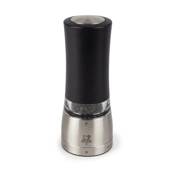 Peugeot Moulin à poivre électrique Daman 16 cm Noir